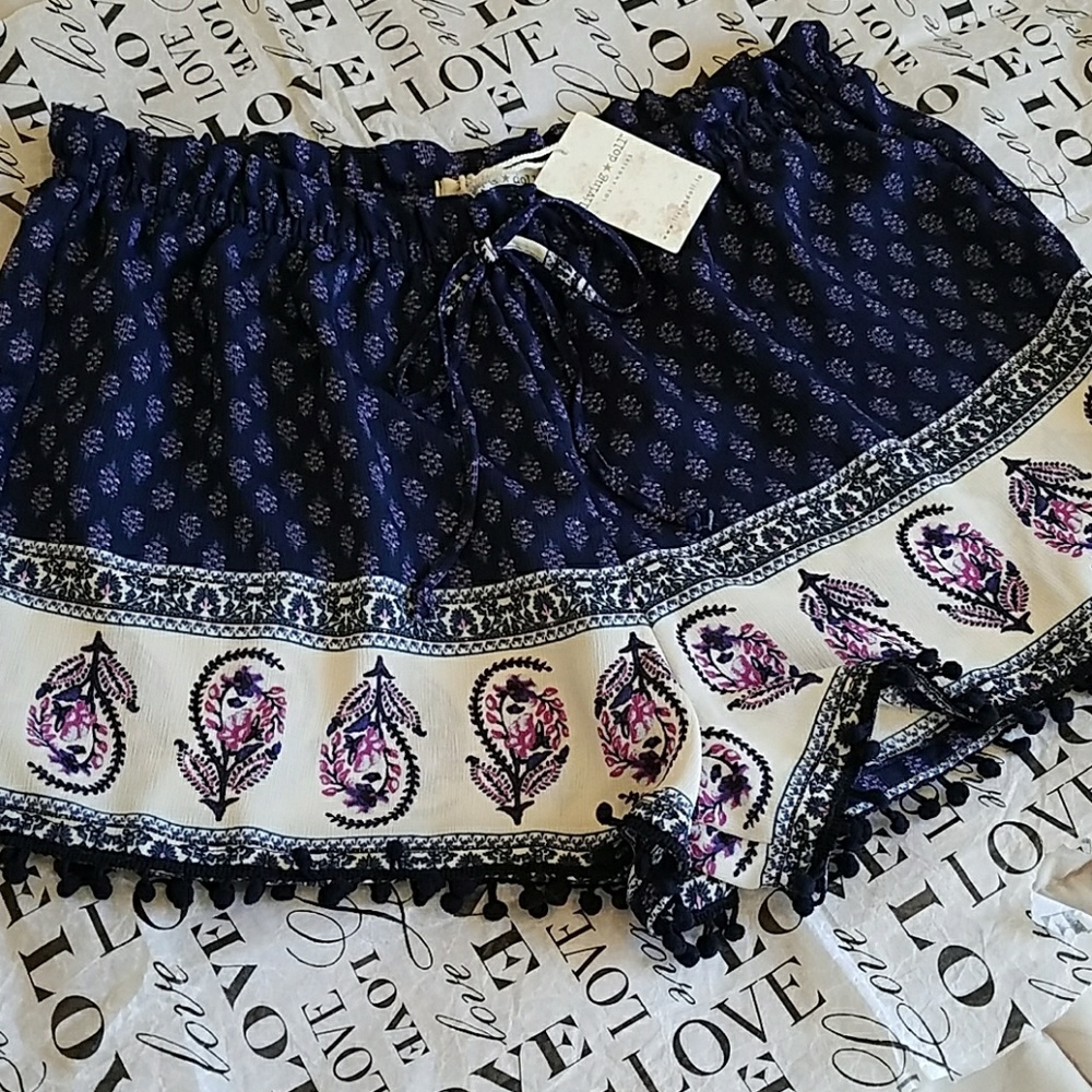 Living Doll boho shorts